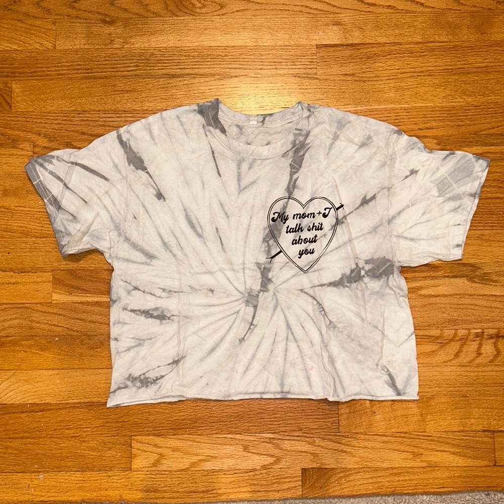Cute tye dye crop top